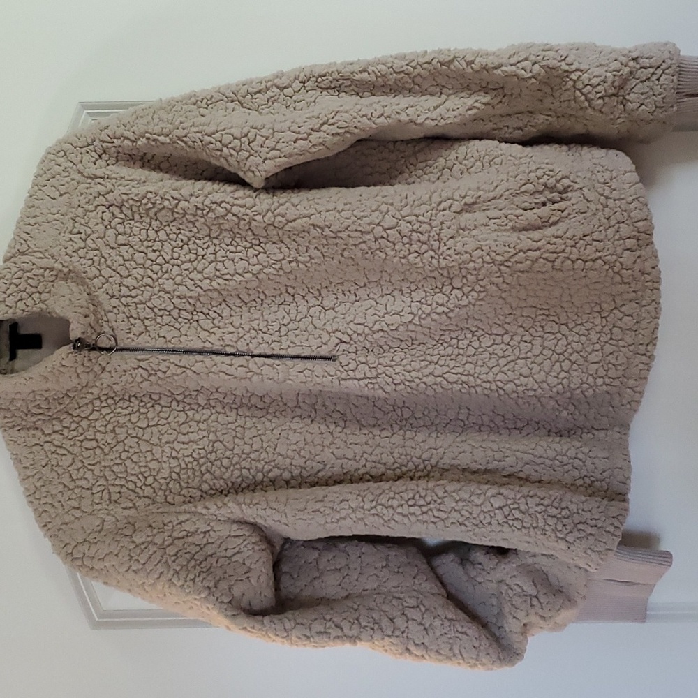 Torrid SZ 1 textured tan sweater